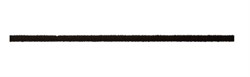Лента эластичная 3 мм черная 1м - фото 100367