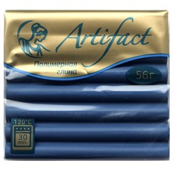 Полимерная глина "Артефакт" с повышенной прочностью  цвет дымчатый синий 56 г - фото 101879