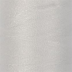 Нитки швейные (полиэстер) 40/2 "Nitka" намотка 4570 м белые - фото 102056