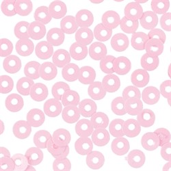 Пайетки россыпью 3 мм цвет: бледно-розовый 1 п. - фото 102471