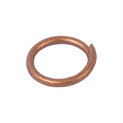 Кольцо для бус 3 мм медь (уп. 50 шт) - фото 103481