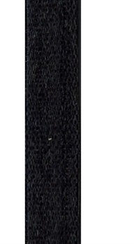 Лента эластичная для бретелей 8 мм черная 1м   - фото 103567