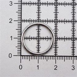 Кольцо для белья и купальников 16 мм, металл, цвет: золото, 1 шт - фото 104109
