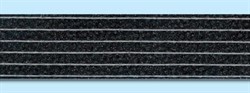 Кромка клеевая усиленная 20 мм 5м черный - фото 105464