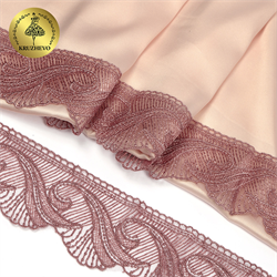 Кружево на сетке 70мм. 1м - фото 106964