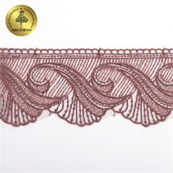 Кружево на сетке 70мм. 1м - фото 106965