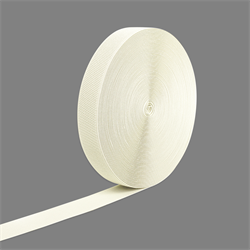 Лента эластичная 40 мм цвет: молочный. 1м - фото 107002