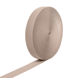 Лента эластичная 40 мм цвет: какао. 1м - фото 107014