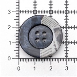 Пуговицы пальтовые/шубные   (28мм)  1шт - фото 107120