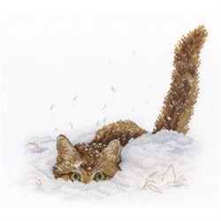 "Кот в снегу"  "М.П.Студия" НВ-557 - фото 78434