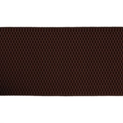 Лента эластичная 70 мм  коричневая  1м - фото 79028