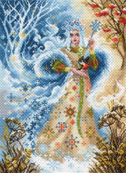 Рисунок на канве  "Волшебница зима"  "Матренин  Посад" 1703 - фото 85987