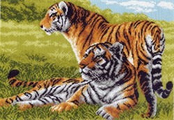 Рисунок на канве  "Бенгальские тигры" "Матренин Посад"  0617 - фото 86012