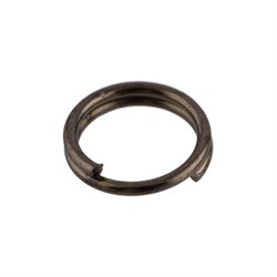 Кольцо для бус 5 мм черный никель  (уп. 50 шт)  - фото 88179