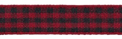 Тесьма декоративная "Шотландка" 10 мм  1 м  - фото 88530