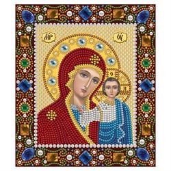 Набор для вышивания бисером "Богородица Казанская"  - фото 90029