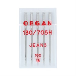 Иглы для БШМ 'ORGAN' для джинсы №100   5 шт - фото 90287