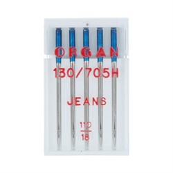 Иглы для БШМ 'ORGAN' для джинсы №110  1 шт  - фото 90289