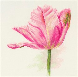 "Тюльпаны. Нежно-розовый" 22 х 26 см - фото 90486