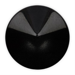 Пуговицы рубашечные/блузочные 11 мм черные  1шт  - фото 93361