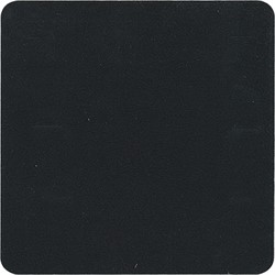 Аппликация-заплатка  "Квадрат"  черная  1 шт  - фото 95756