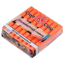 Полимерная глина "Craft&Clay" флуоресцентный оранжевый - фото 97996