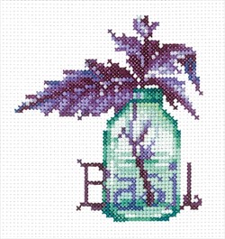 Набор для вышивания "Пряные травы. Базилик"  9х10 см  "Сделай Своими Руками" - фото 99683