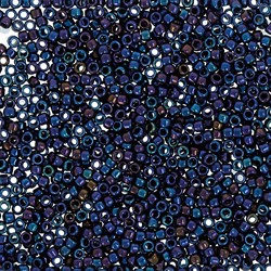 Бисер "TOHO" 15/0 круглый 1,5 мм 0082 синий 5 г. 