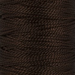 Нитки обувные (полиэстер) цвет 492 темно-коричневый  45 м  1 кат. 