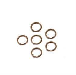 Кольцо для бус  5.5 мм ± 1 мм медь  (уп. 50 шт) 