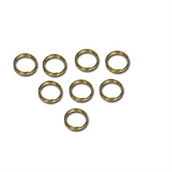 Кольцо для бус 3.5 мм золото  (уп. 50 шт) 