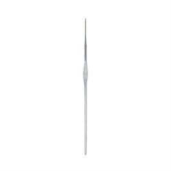 Крючок для вязания металлический d 0.8 мм 12 см 1 шт 