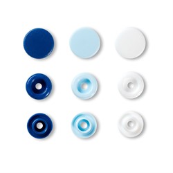 Кнопки "Color Snaps"  пластиковые 12,4 мм  1 уп. 