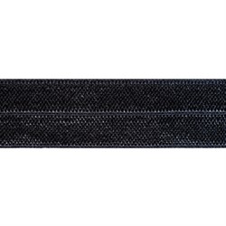 Резинка окантовочная 18 мм цвет черный 1 м   