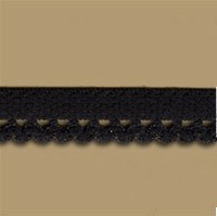 Лента эластичная 10 мм черная  1м