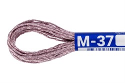 Мулине "Gamma" металлик М-37 розовый 1 шт.  