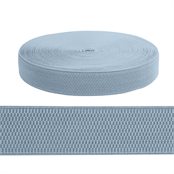 Лента эластичная 40 мм цвет: серый 1м