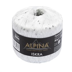 Пряжа Alpina «Искра» 100%  полиэстер, 50гр