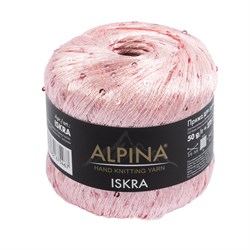 Пряжа Alpina «Искра» 100%  полиэстер, 50гр