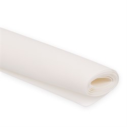 Пластичная замша (фоамиран)  60 х70 см  белый