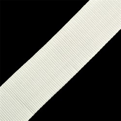 Стропа (ременная лента) 50 мм, цвет белый  2.5 м 