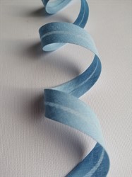 Косая бейка Х/Б  15 мм цвет: 042 голубой  1м  