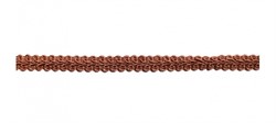 Тесьма декоративная "Булет" 13 мм цвет: св. коричневый 1 м 