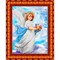 Основа для вышивки бисером "Ангел в облаках"  18х24,2 см  "Каролинка" - фото 102147