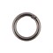 Карабин "кольцо" d 25 мм  цвет черный никель  1 шт  - фото 102741