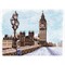 Канва с рисунком  'Лондон', 28*37 см "Матренин Посад"  - фото 103107