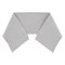Воротник трикотажный однотонный (98% полиэстер, 2% спандекс) 8*36 см цвет: серый 1 шт. - фото 103276
