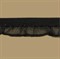 Лента эластичная черная 12 мм 1м 