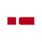 Застежки для бюстгальтеров 25 мм цвет красный 1 компл. - фото 104382
