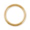 Кольцо для бюстгальтера металлическое d=12 мм, цвет под золото 1 шт. - фото 104488